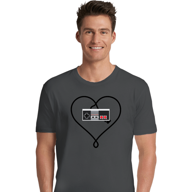 Shirts Premium Shirts, Unisex / Small / Charcoal Gaming Forever