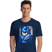Load image into Gallery viewer, Secret_Shirts Premium Shirts, Unisex / Small / Navy A Metal Hero
