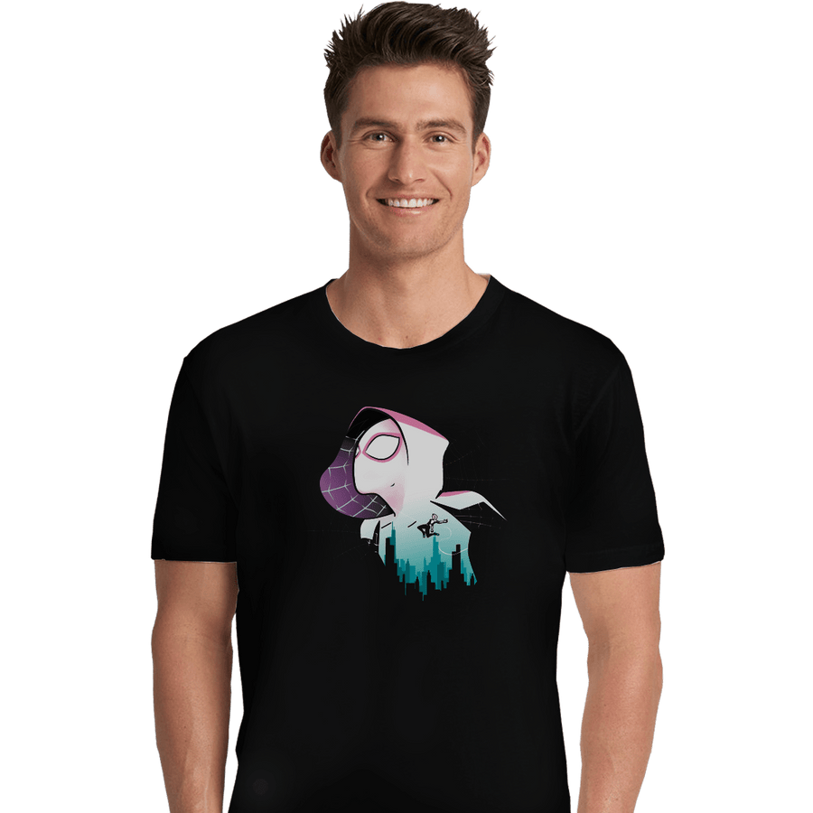 Shirts Premium Shirts, Unisex / Small / Black Spider Gwen