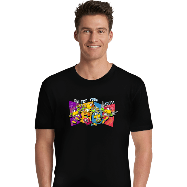 Secret_Shirts Premium Shirts, Unisex / Small / Black Koopa Ninjas
