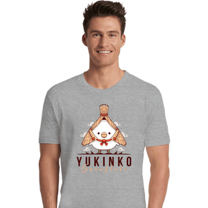 Shirts Premium Shirts, Unisex / Small / Sports Grey Yukinko Snowflake