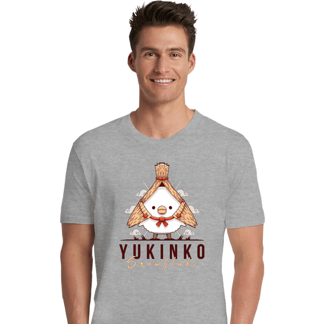 Shirts Premium Shirts, Unisex / Small / Sports Grey Yukinko Snowflake