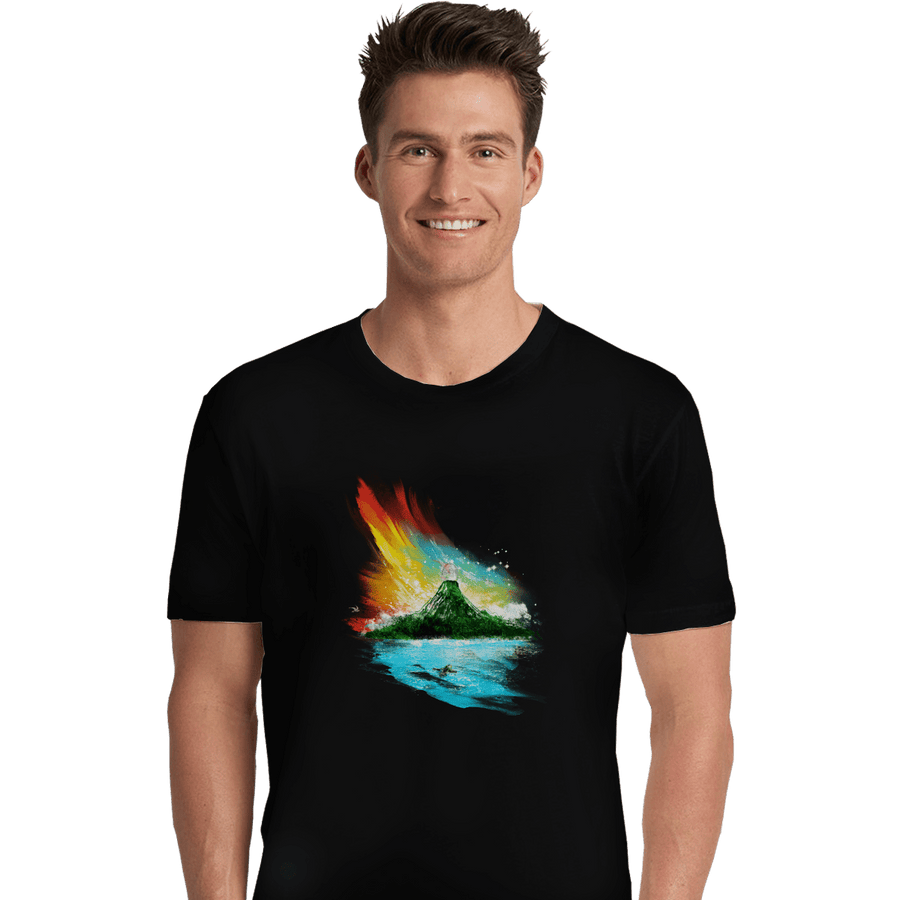 Shirts Premium Shirts, Unisex / Small / Black Sunset On Koholint