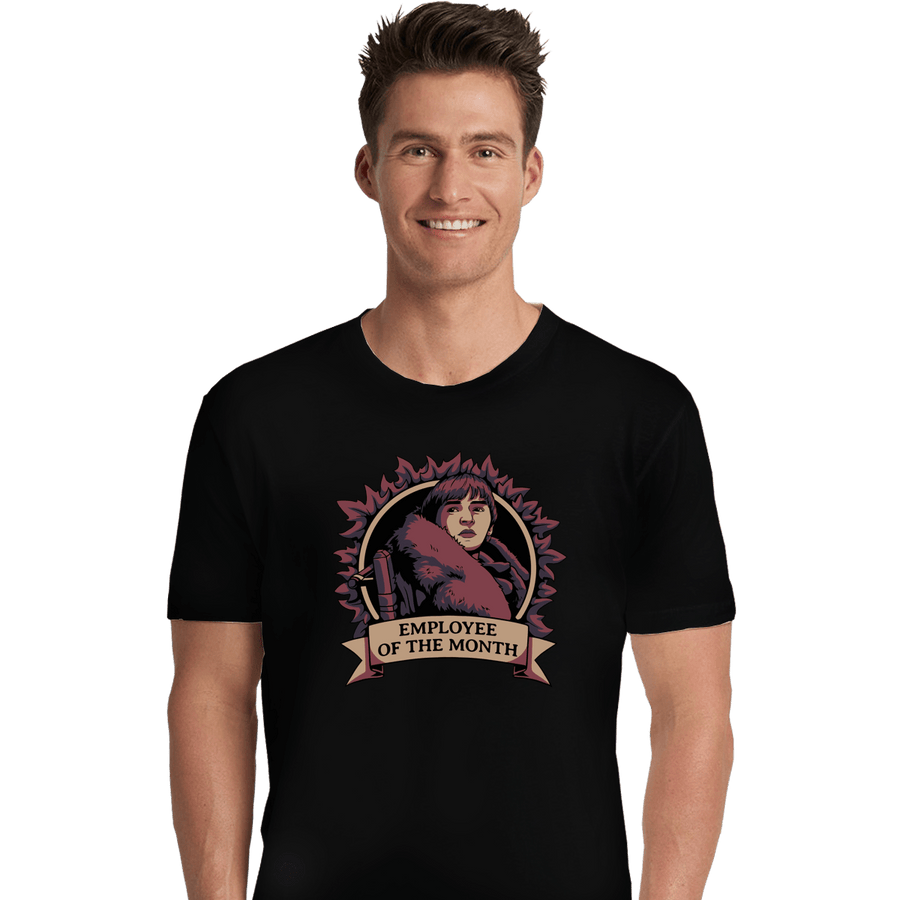 Shirts Premium Shirts, Unisex / Small / Black Employee Of The Month
