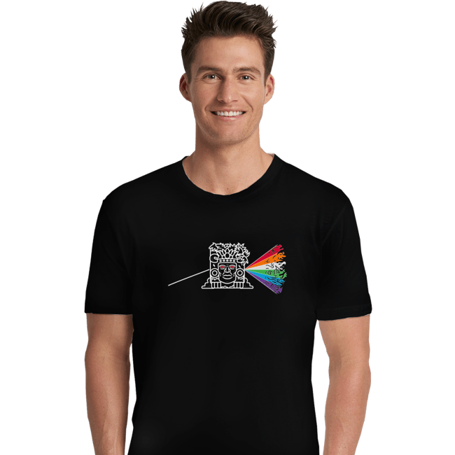 Daily_Deal_Shirts Premium Shirts, Unisex / Small / Black Dark Side Of The Temple