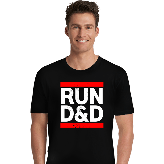 Shirts Premium Shirts, Unisex / Small / Black Run D&D