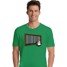 Load image into Gallery viewer, Daily_Deal_Shirts Premium Shirts, Unisex / Small / Irish Green French Chalkboard
