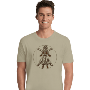 Daily_Deal_Shirts Premium Shirts, Unisex / Small / Natural Vitruvian Fyujon