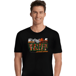 Daily_Deal_Shirts Premium Shirts, Unisex / Small / Black Trick or Treat in Warren Valley