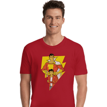 Load image into Gallery viewer, Shirts Premium Shirts, Unisex / Small / Red The True Captain
