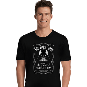Daily_Deal_Shirts Premium Shirts, Unisex / Small / Black The Dark Side's Whiskey