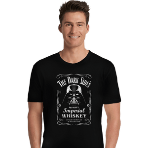 Daily_Deal_Shirts Premium Shirts, Unisex / Small / Black The Dark Side's Whiskey