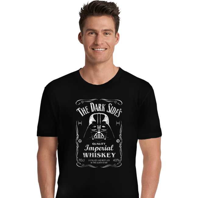 Daily_Deal_Shirts Premium Shirts, Unisex / Small / Black The Dark Side's Whiskey
