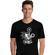 Load image into Gallery viewer, Shirts Premium Shirts, Unisex / Small / Black Retro Sonic
