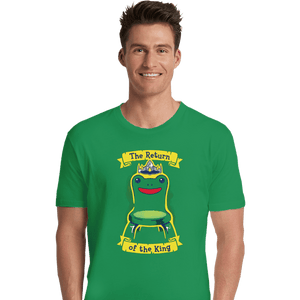 Daily_Deal_Shirts Premium Shirts, Unisex / Small / Irish Green Froggy Chair Returns