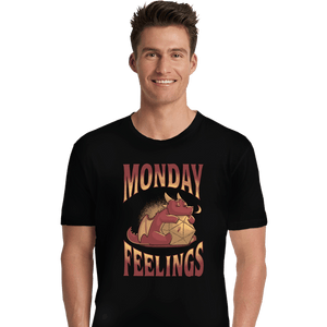 Daily_Deal_Shirts Premium Shirts, Unisex / Small / Black Monday Feelings