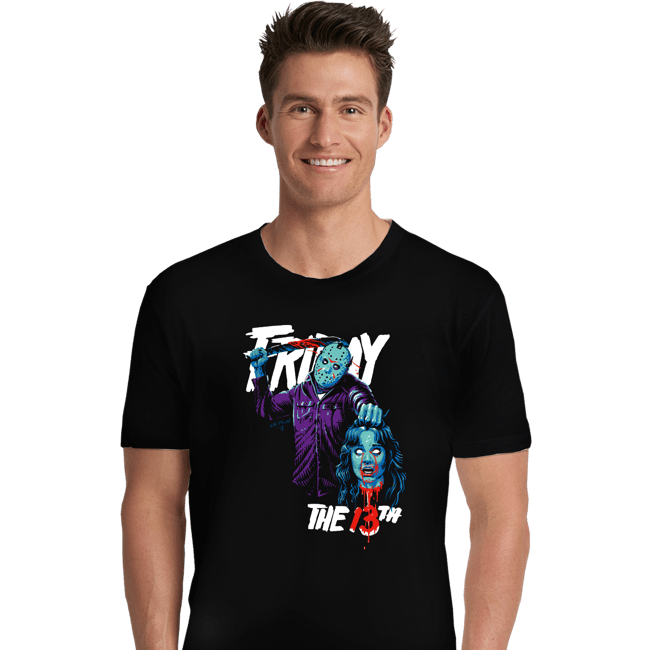 Secret_Shirts Premium Shirts, Unisex / Small / Black Jason 13TH NES