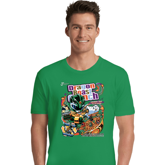 Daily_Deal_Shirts Premium Shirts, Unisex / Small / Irish Green Dragon Roast Crunch