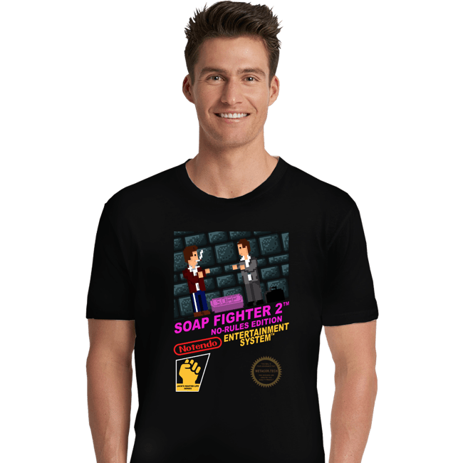 Daily_Deal_Shirts Premium Shirts, Unisex / Small / Black Soap Fighter