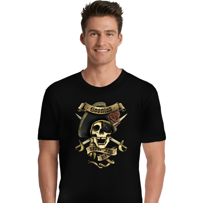 Daily_Deal_Shirts Premium Shirts, Unisex / Small / Black Goonies Tattoo