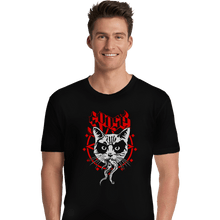 Load image into Gallery viewer, Shirts Premium Shirts, Unisex / Small / Black Black Metal Cat
