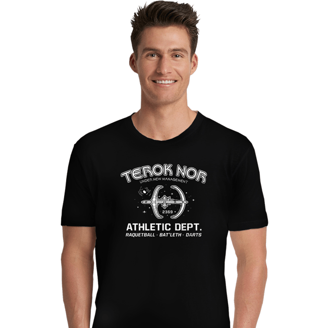Last_Chance_Shirts Premium Shirts, Unisex / Small / Black Trek Athletic DS9