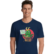 Load image into Gallery viewer, Secret_Shirts Premium Shirts, Unisex / Small / Navy Adopt This Alligator
