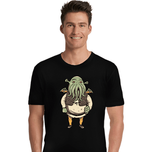 Daily_Deal_Shirts Premium Shirts, Unisex / Small / Black Ogre Cthulhu