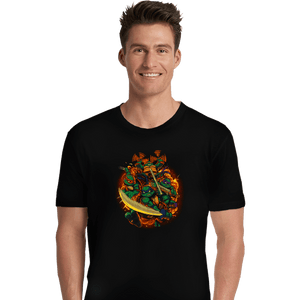 Daily_Deal_Shirts Premium Shirts, Unisex / Small / Black Cowabunga