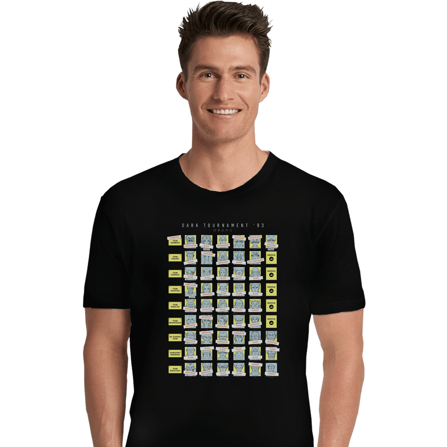 Shirts Premium Shirts, Unisex / Small / Black The Dark Tournament 93