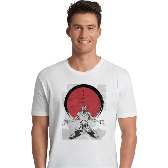 Shirts Premium Shirts, Unisex / Small / White Dhalsim Zen