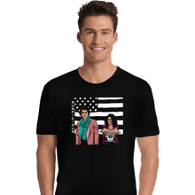 Load image into Gallery viewer, Secret_Shirts Premium Shirts, Unisex / Small / Black Don&#39;t Be Suspicious
