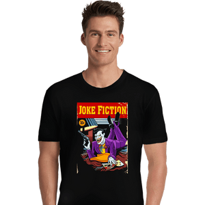 Secret_Shirts Premium Shirts, Unisex / Small / Black Joker Fiction