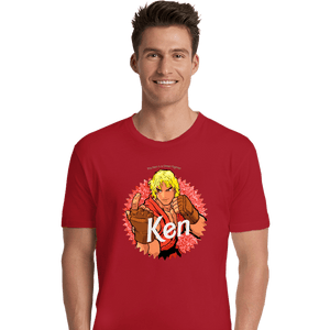 Daily_Deal_Shirts Premium Shirts, Unisex / Small / Red Ken Doll