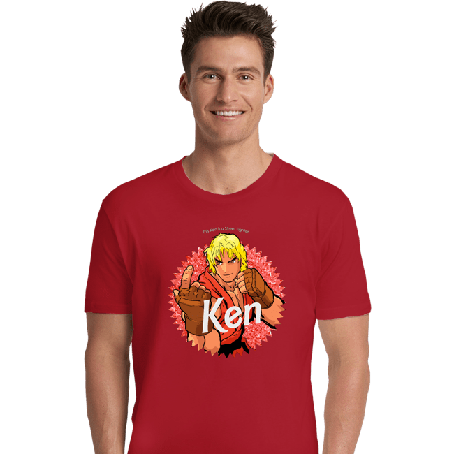 Daily_Deal_Shirts Premium Shirts, Unisex / Small / Red Ken Doll