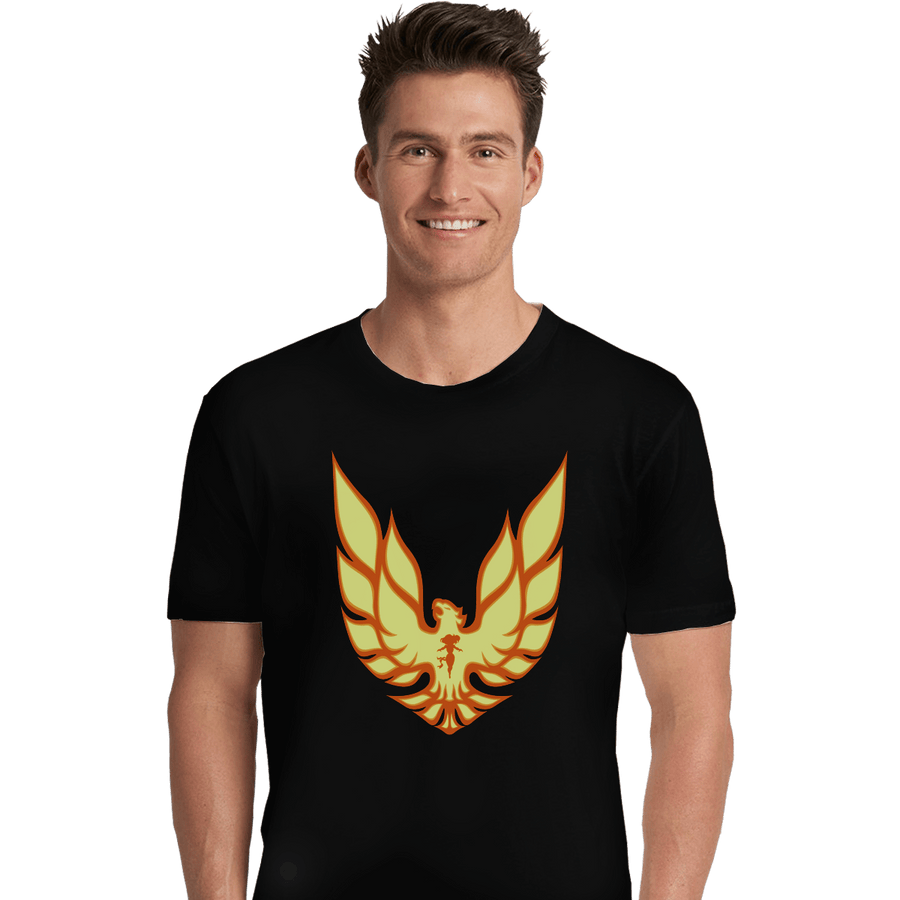 Shirts Premium Shirts, Unisex / Small / Black Dark Phoenix Firebird