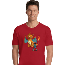 Load image into Gallery viewer, Shirts Premium Shirts, Unisex / Small / Red How To Train Your Monster
