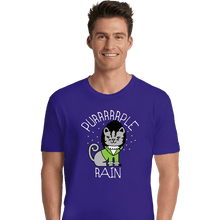 Load image into Gallery viewer, Daily_Deal_Shirts Premium Shirts, Unisex / Small / Violet Purrrrrple Rain
