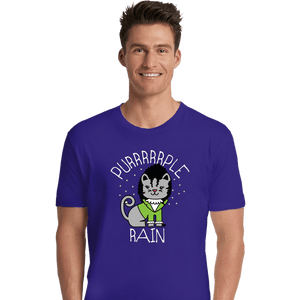 Daily_Deal_Shirts Premium Shirts, Unisex / Small / Violet Purrrrrple Rain
