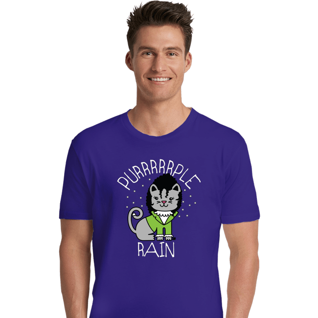Daily_Deal_Shirts Premium Shirts, Unisex / Small / Violet Purrrrrple Rain