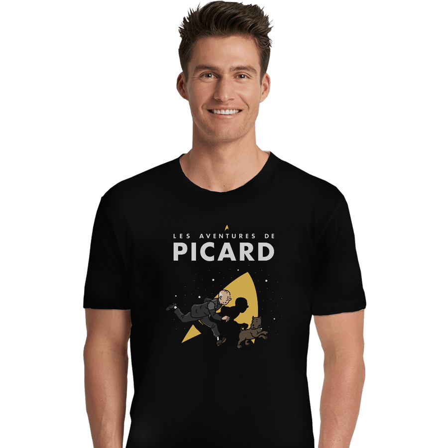 Shirts Premium Shirts, Unisex / Small / Black Les Aventures De Picard