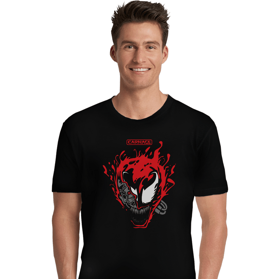 Shirts Premium Shirts, Unisex / Small / Black Cyber Carnage