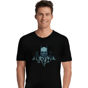Shirts Premium Shirts, Unisex / Small / Black Gothic Knight