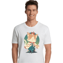 Load image into Gallery viewer, Daily_Deal_Shirts Premium Shirts, Unisex / Small / White Shinra Spy Moggy
