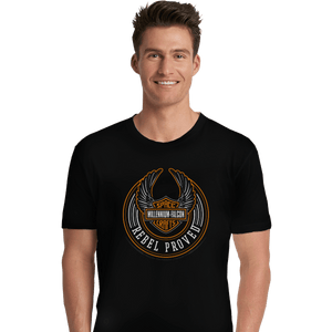 Shirts Premium Shirts, Unisex / Small / Black Rebel Proved