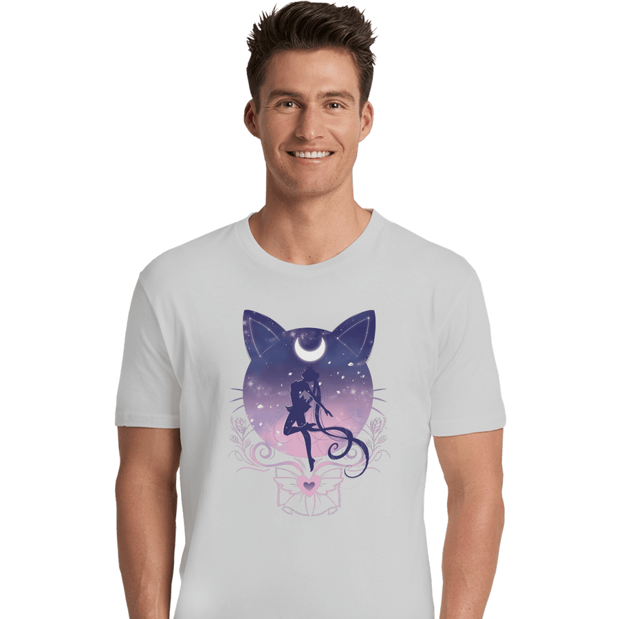 Shirts Premium Shirts, Unisex / Small / White Fight Like A Girl Moon