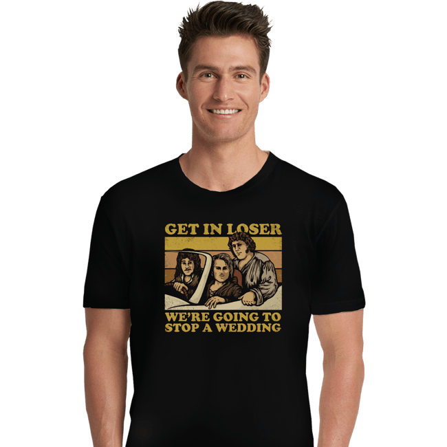Secret_Shirts Premium Shirts, Unisex / Small / Black We're Going To A Wedding