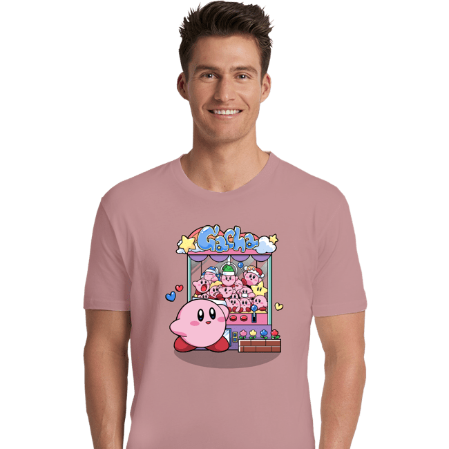 Secret_Shirts Premium Shirts, Unisex / Small / Pink Kirby Gatcha