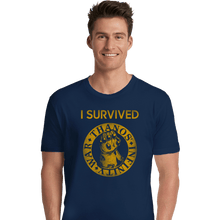 Load image into Gallery viewer, Shirts Premium Shirts, Unisex / Small / Navy Infinity War Survivor
