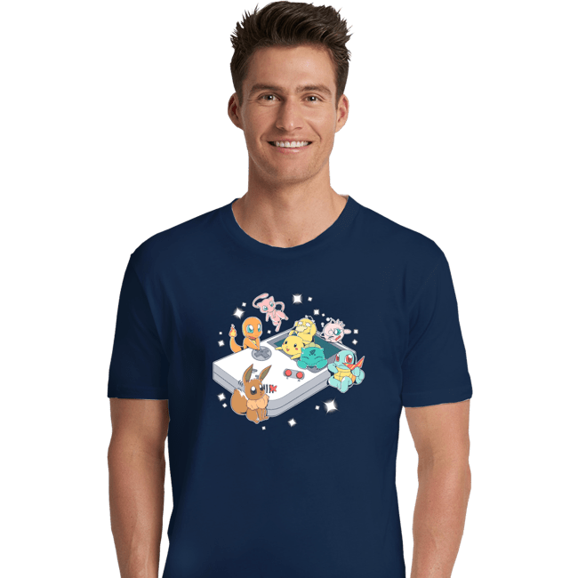 Shirts Premium Shirts, Unisex / Small / Navy Pokeboy